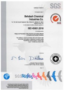 Behdash Chemical Industries Co.-ISO 45001