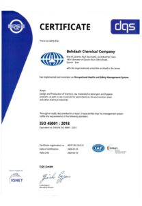 ISO 45001-2018-Health and safety